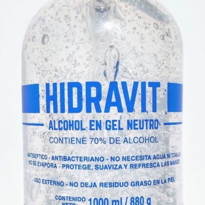Hidravit Alcohol en Gel 1000 ml